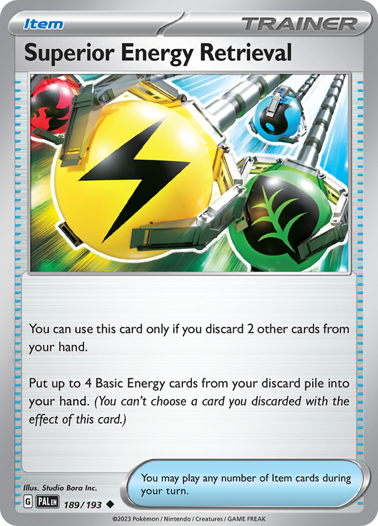 Superior Energy Retrieval (Reverse Holo)