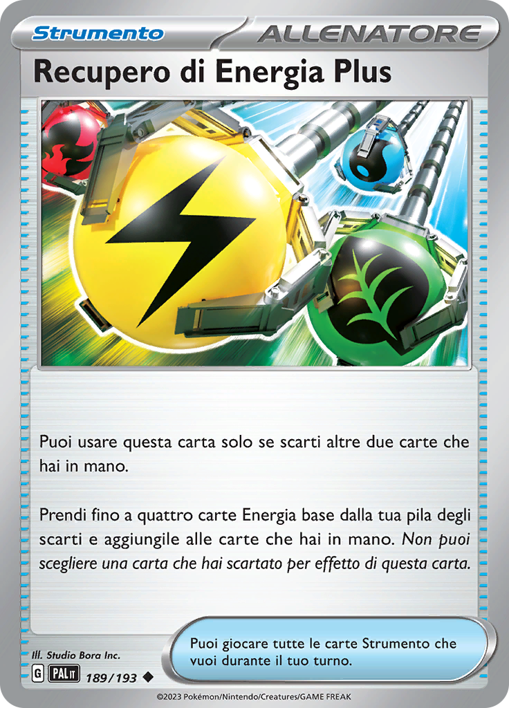 Recupero di Energia Plus (Reverse Holo)