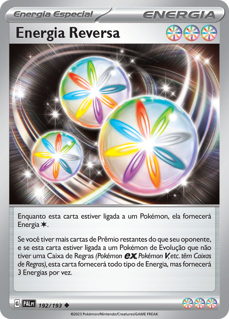 Energia Reversa (Reverse Holo)
