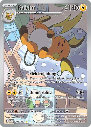 Raichu — Entwicklungen in Paldea