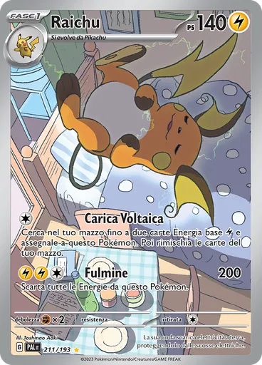 Raichu — Evoluzioni a Paldea
