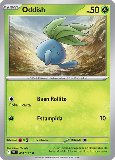 Oddish (Reverse Holo)