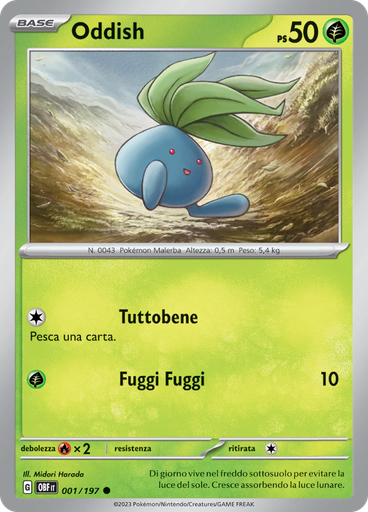 Oddish (Reverse Holo)