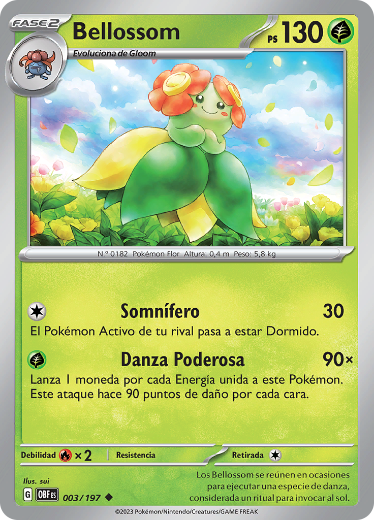 Bellossom (Reverse Holo)
