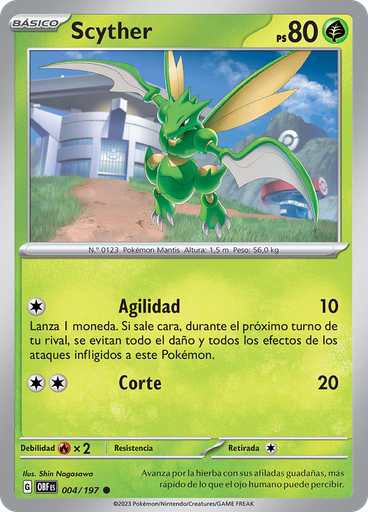 Scyther (Reverse Holo)