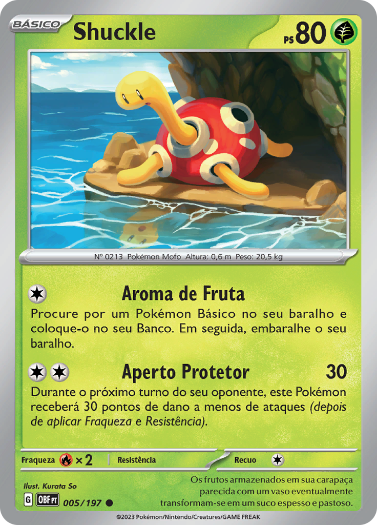 Shuckle (Reverse Holo)