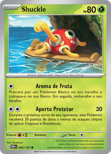 Shuckle (Reverse Holo)