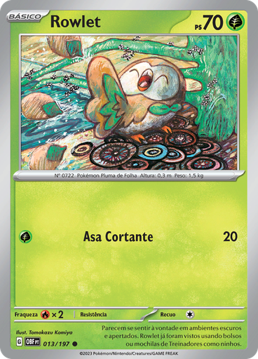 Rowlet (Reverse Holo)