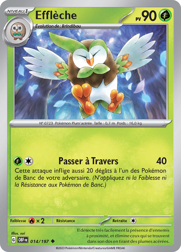 Efflèche (Reverse Holo)