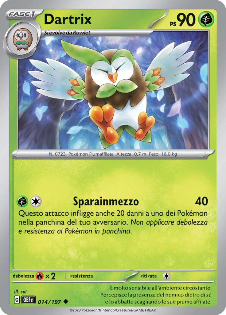 Dartrix (Reverse Holo)