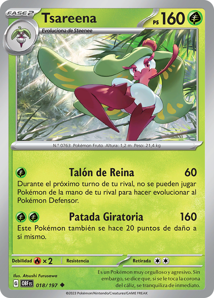 Tsareena (Reverse Holo)