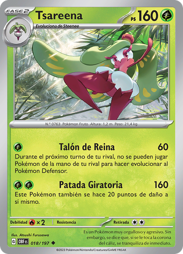 Tsareena (Reverse Holo)
