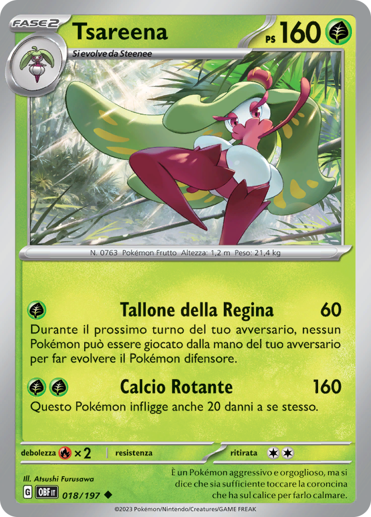 Tsareena (Reverse Holo)