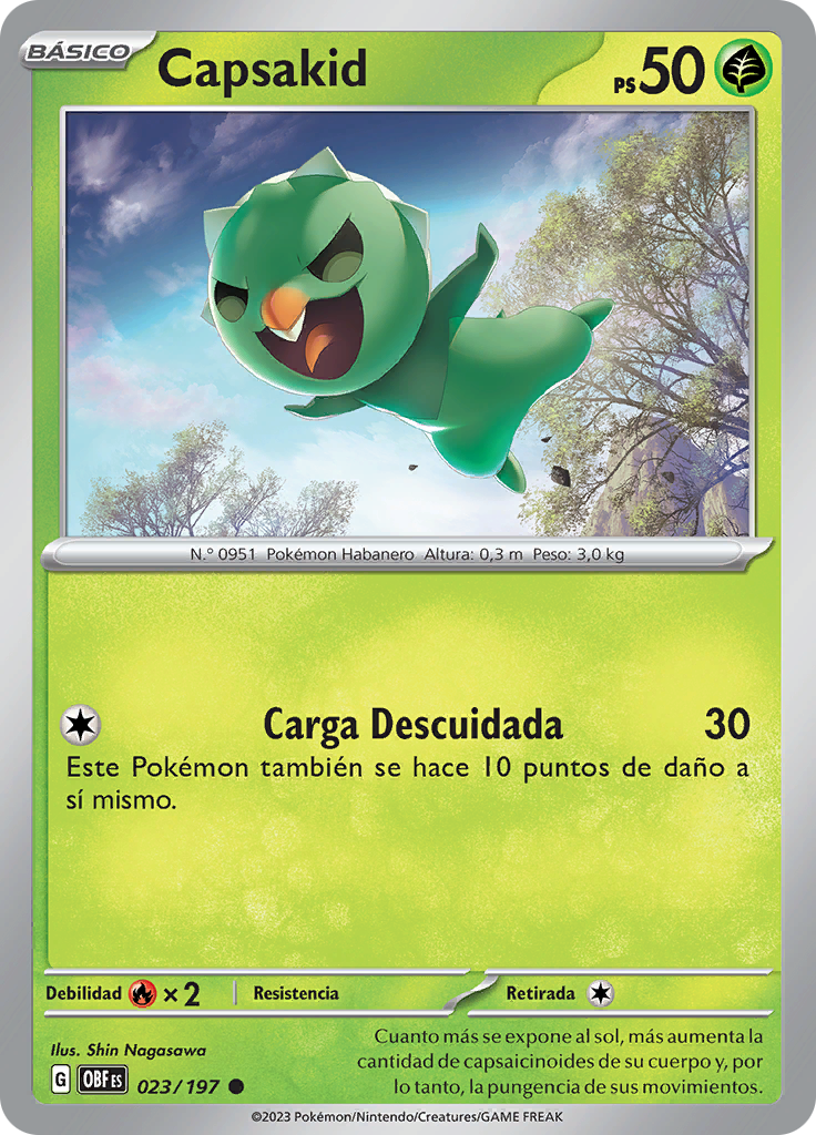 Capsakid (Reverse Holo)