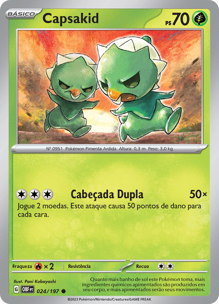 Capsakid (Reverse Holo)