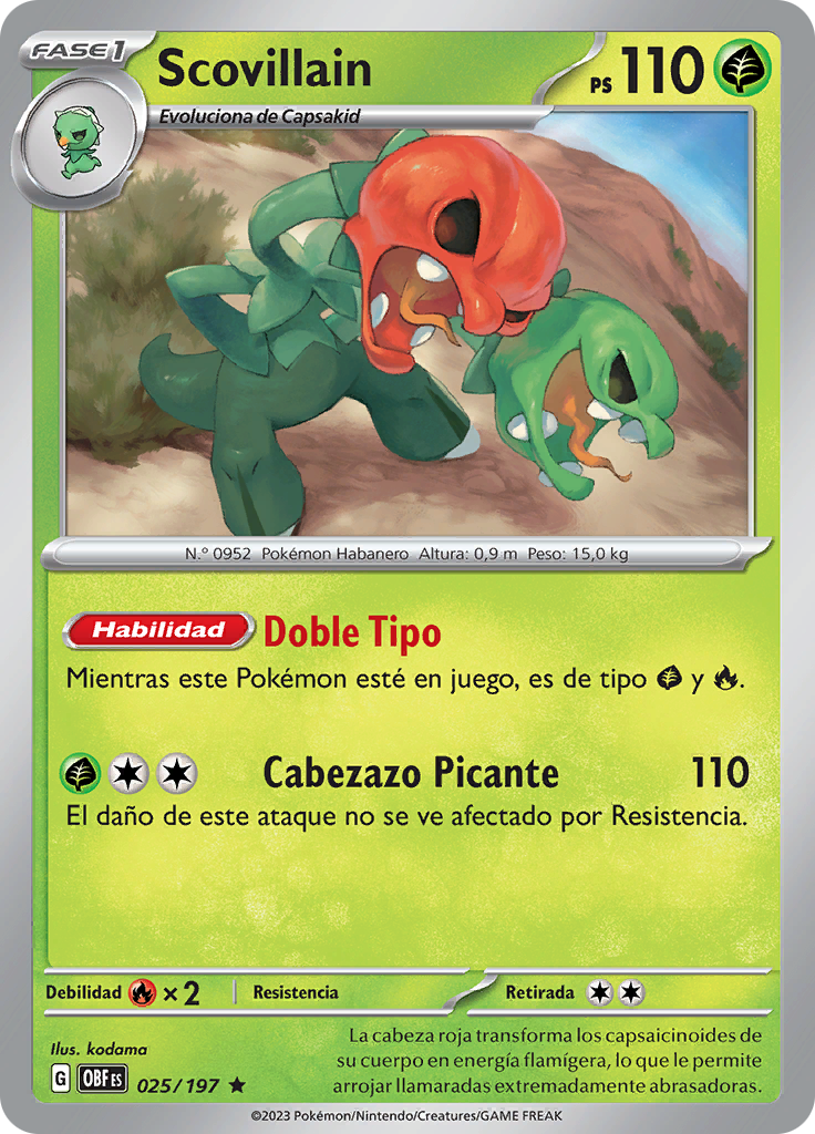 Scovillain (Reverse Holo)