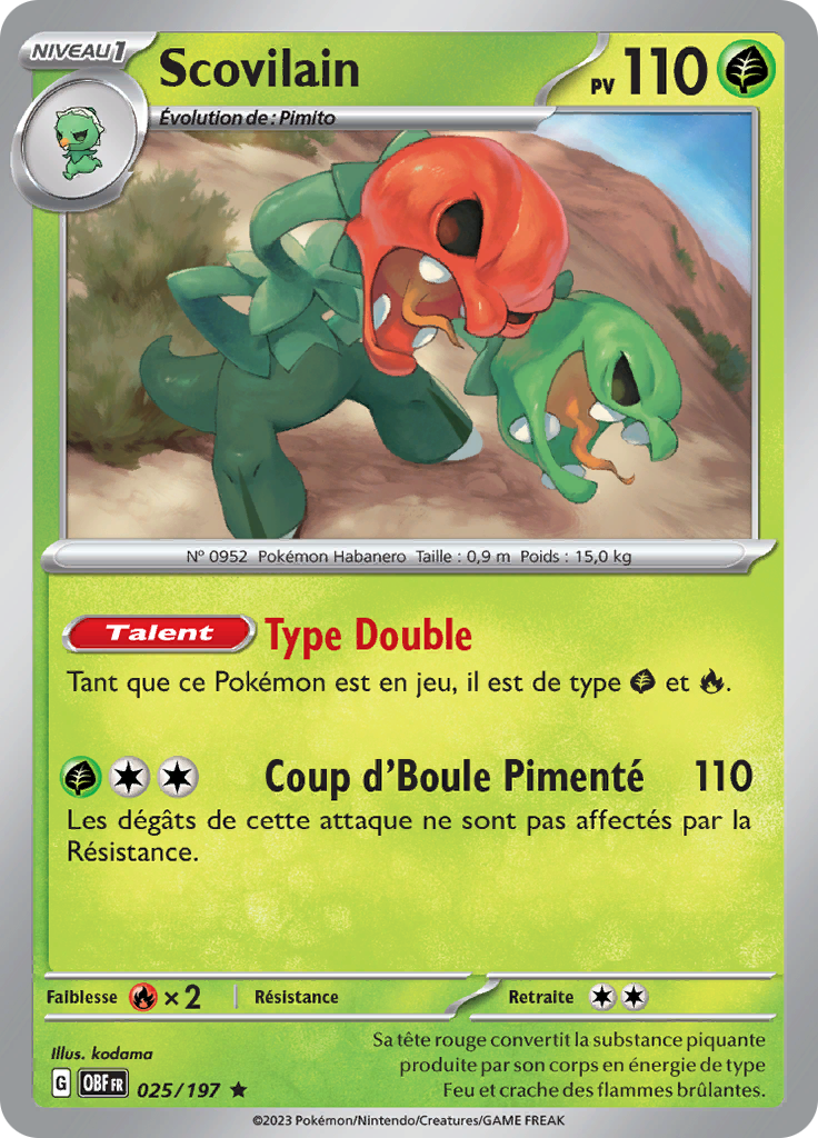 Scovilain (Reverse Holo)