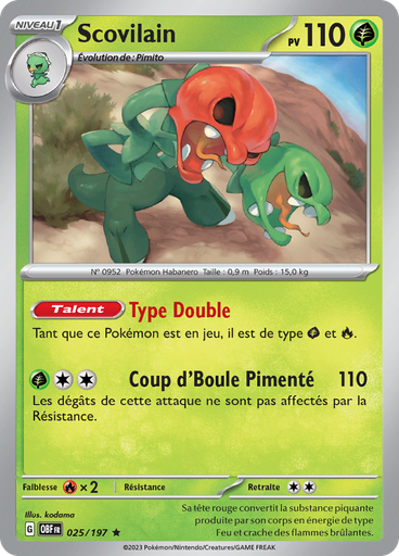 Scovilain (Reverse Holo)