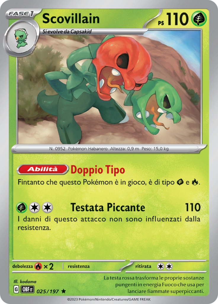 Scovillain (Reverse Holo)