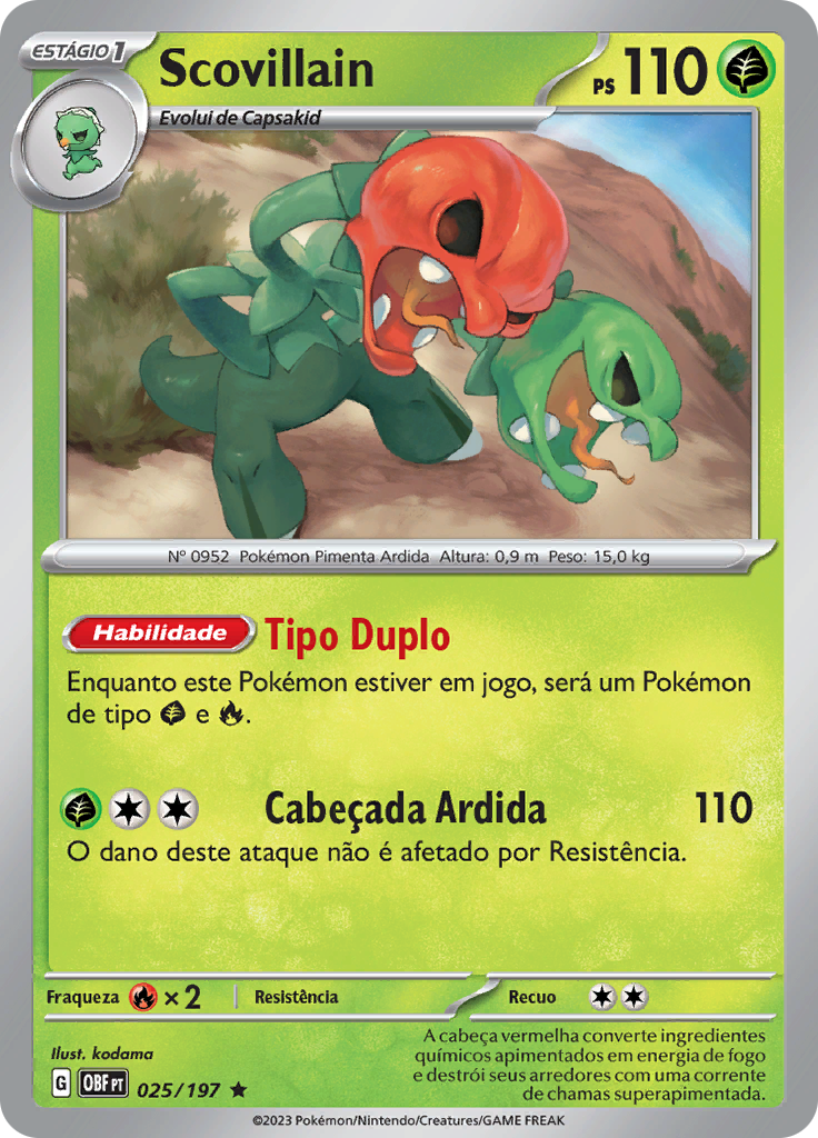 Scovillain (Reverse Holo)