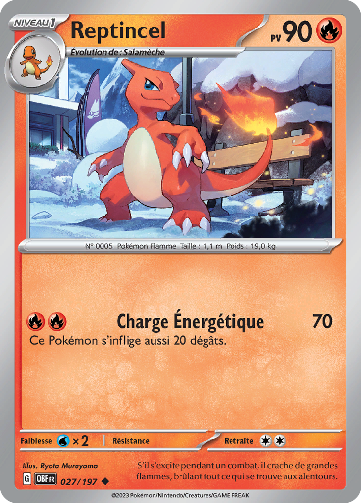 Reptincel (Reverse Holo)