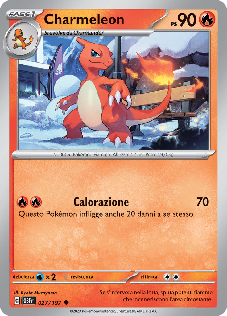 Charmeleon (Reverse Holo)