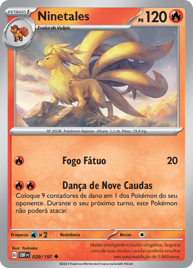 Ninetales (Reverse Holo)
