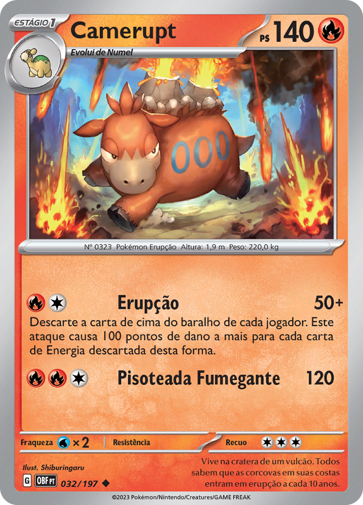 Camerupt (Reverse Holo)