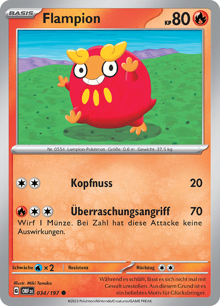 Flampion (Reverse Holo)
