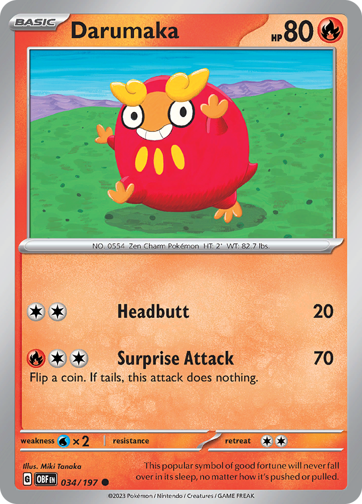 Darumaka (Reverse Holo)