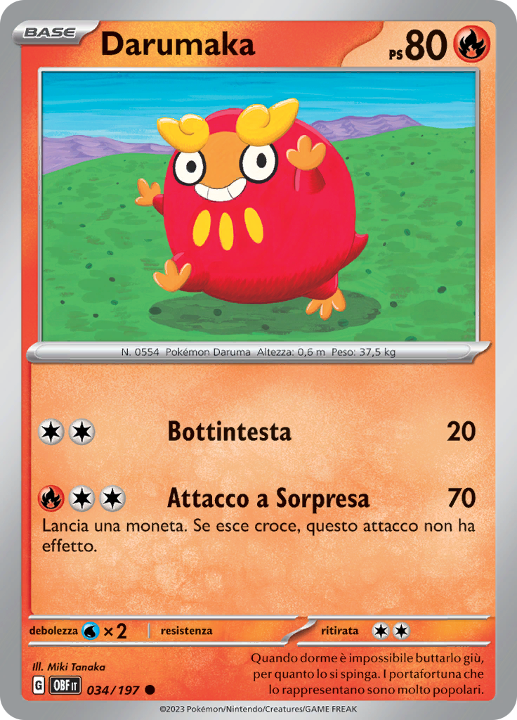 Darumaka (Reverse Holo)
