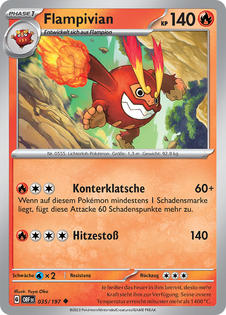 Flampivian (Reverse Holo)