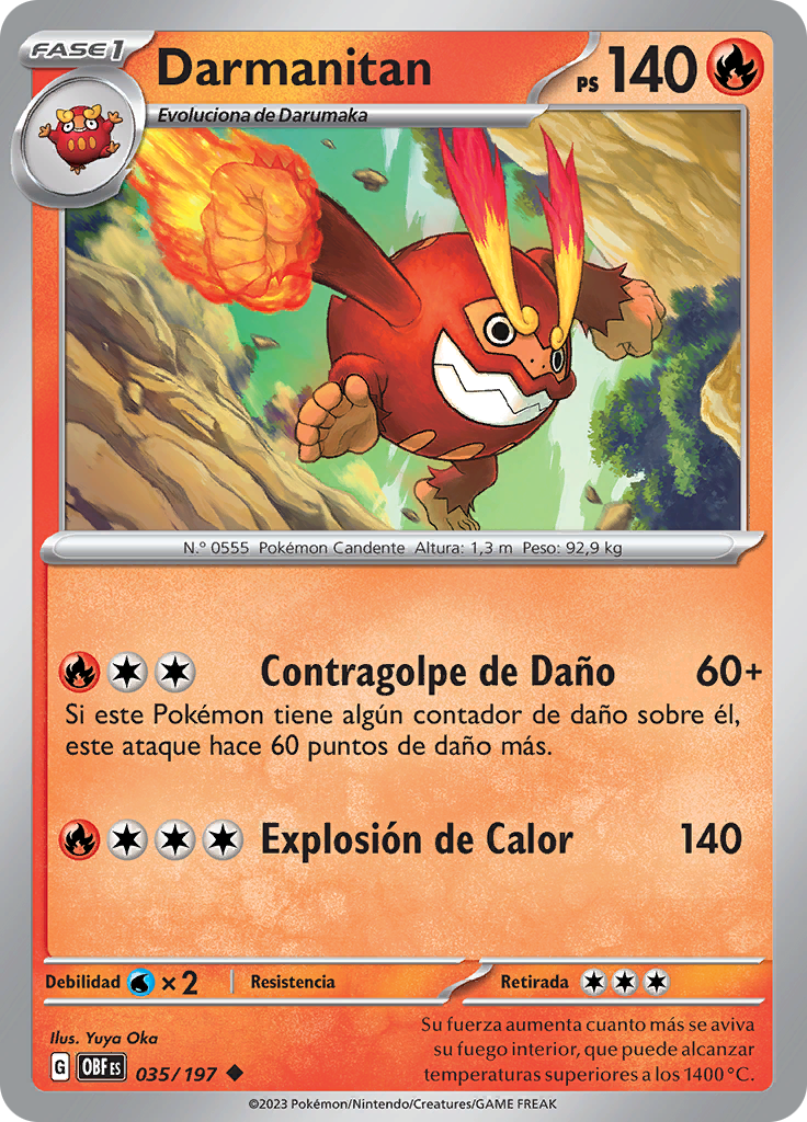 Darmanitan (Reverse Holo)
