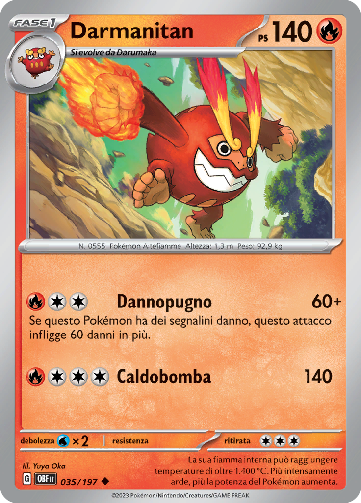 Darmanitan (Reverse Holo)