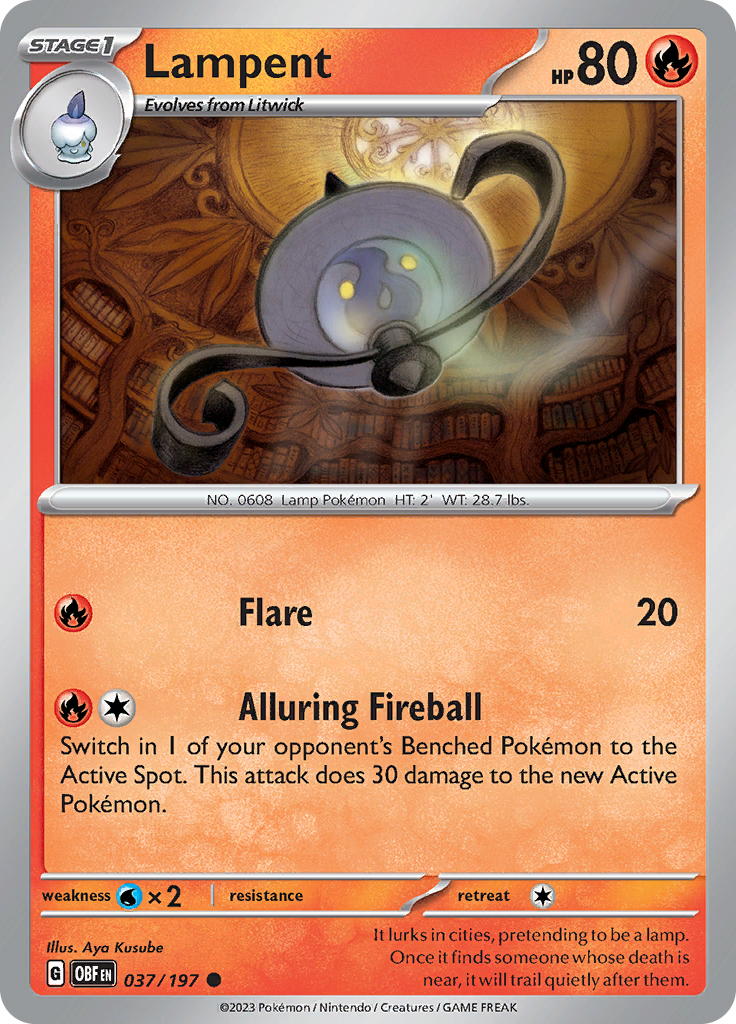 Lampent (Reverse Holo)