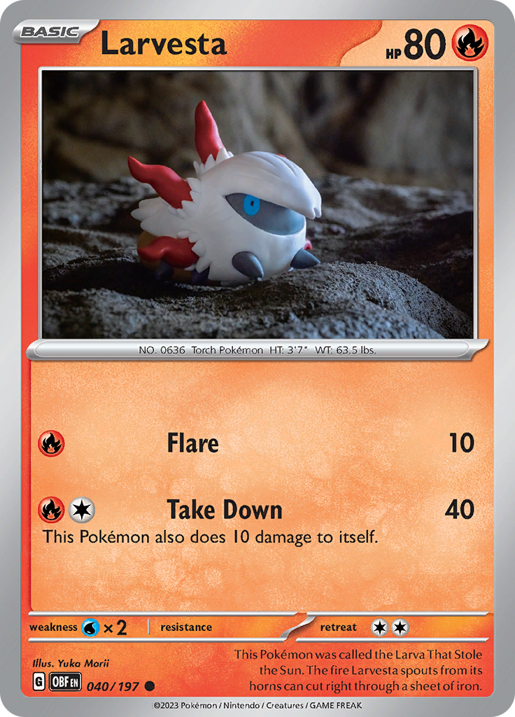 Larvesta (Reverse Holo)