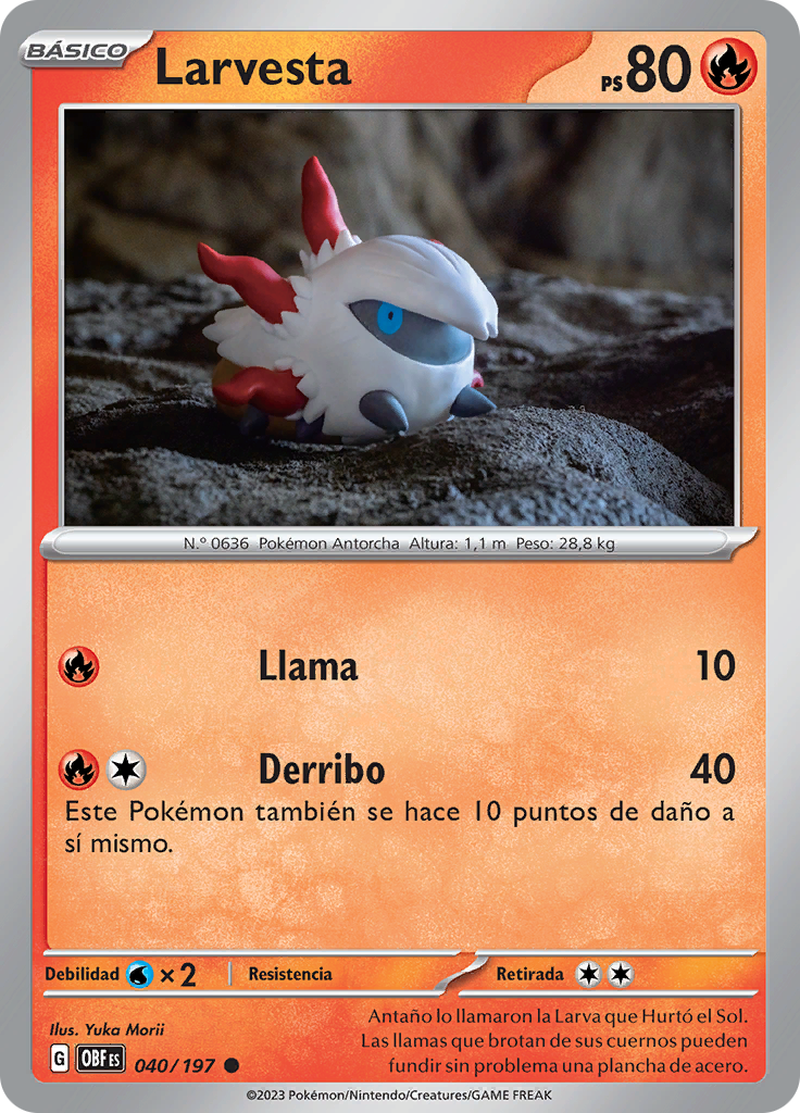 Larvesta (Reverse Holo)