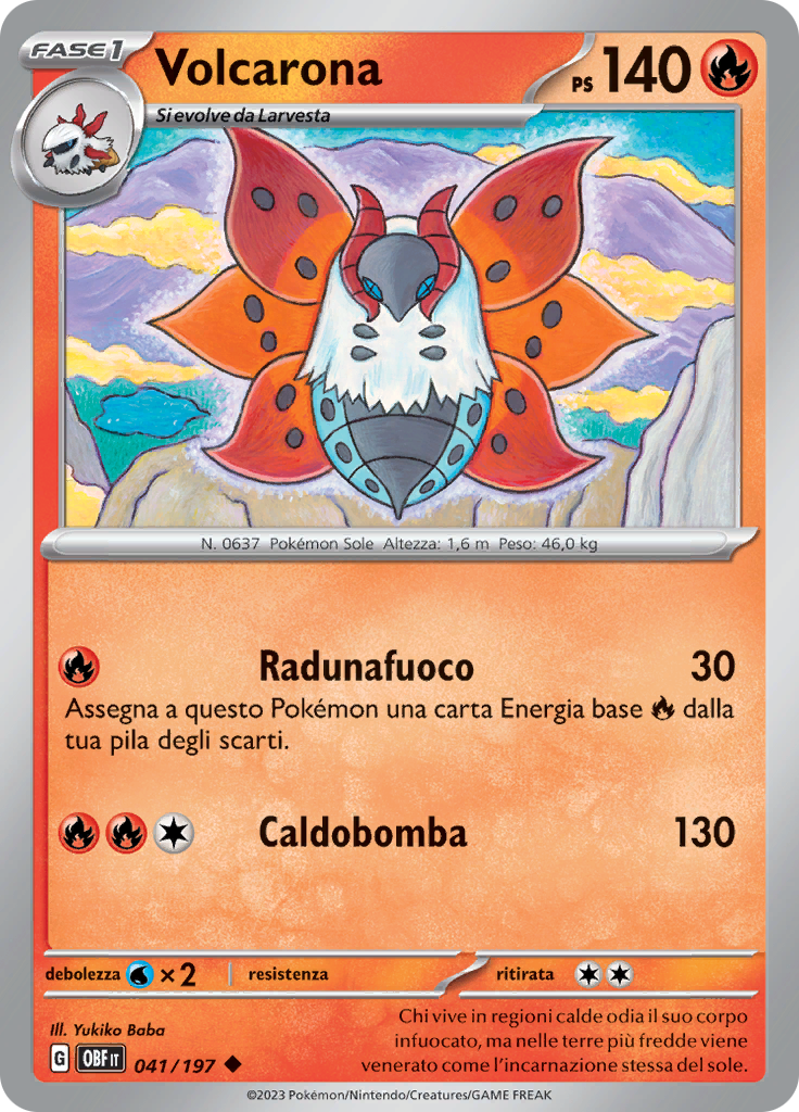 Volcarona (Reverse Holo)