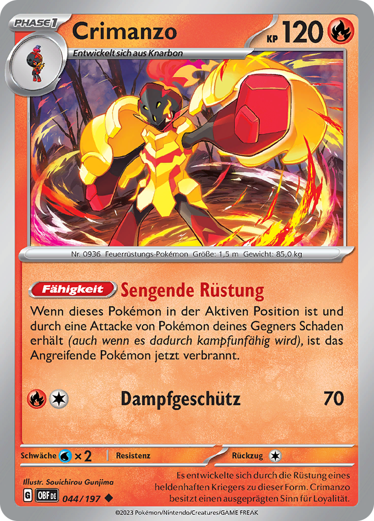 Crimanzo (Reverse Holo)