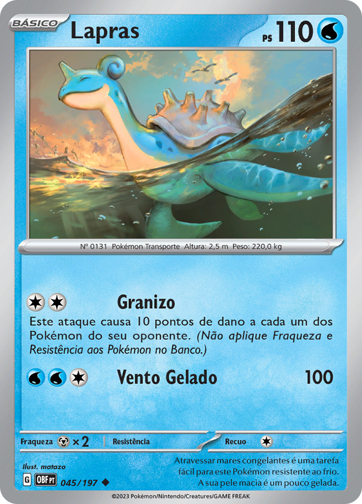 Lapras (Reverse Holo)