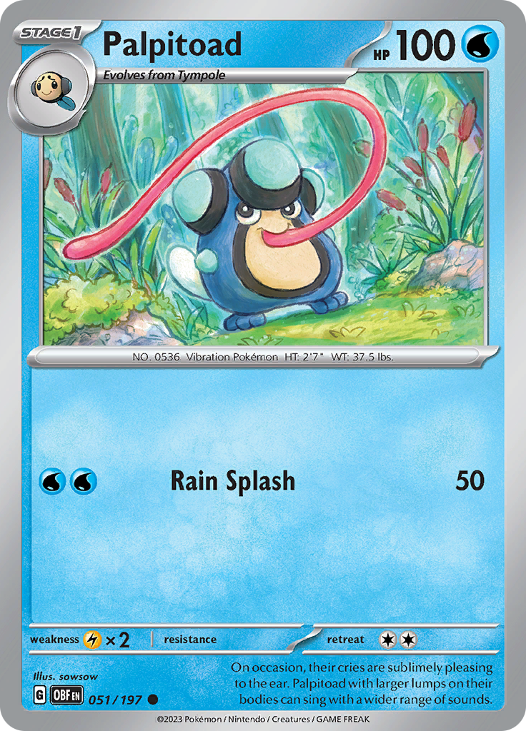 Palpitoad (Reverse Holo)