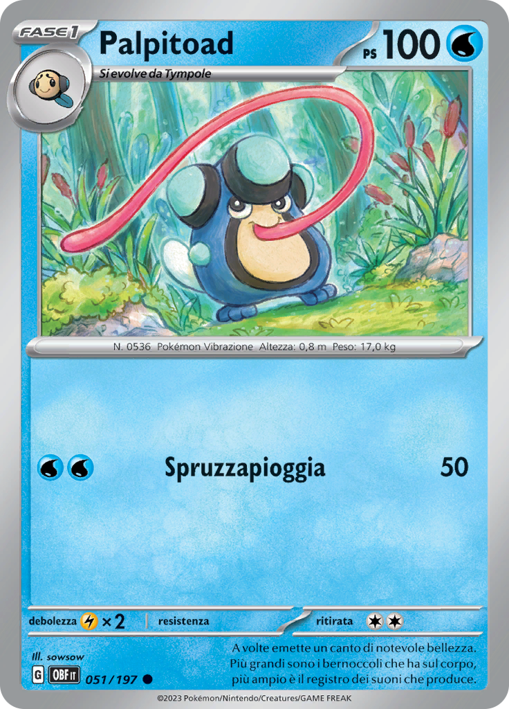 Palpitoad (Reverse Holo)