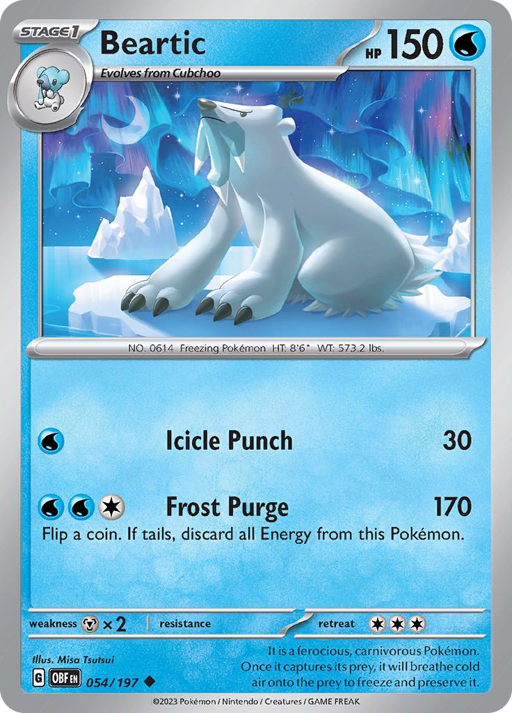 Beartic (Reverse Holo)