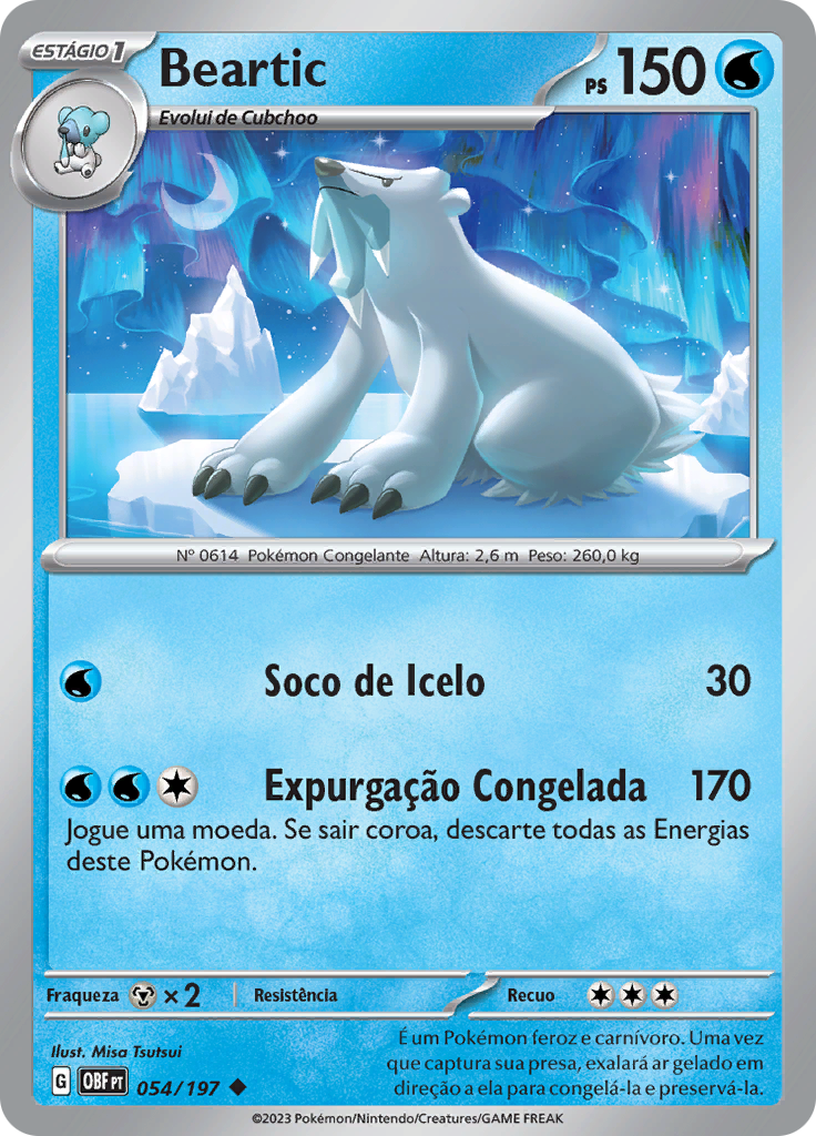 Beartic (Reverse Holo)