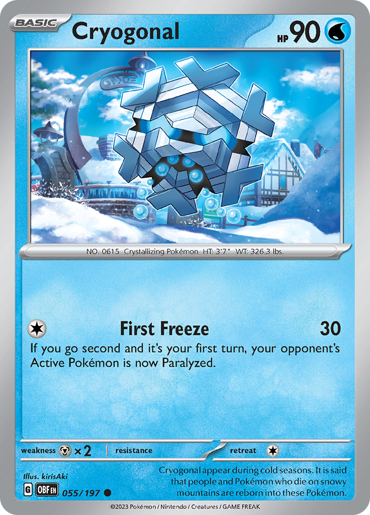 Cryogonal (Reverse Holo)