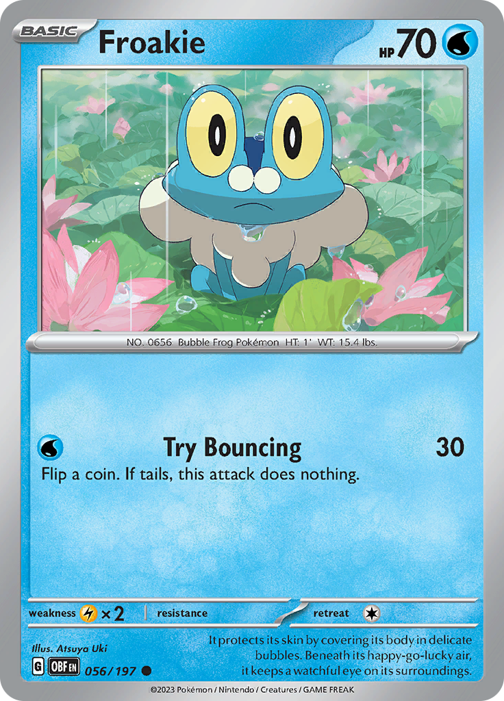 Froakie (Reverse Holo)