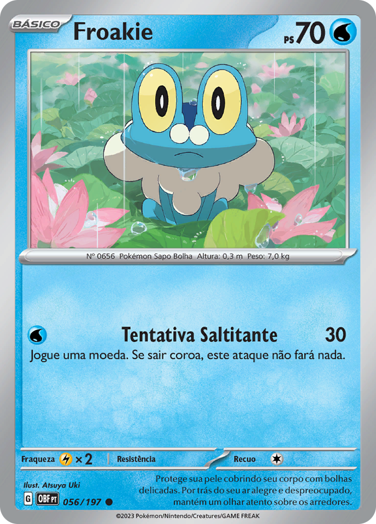 Froakie (Reverse Holo)