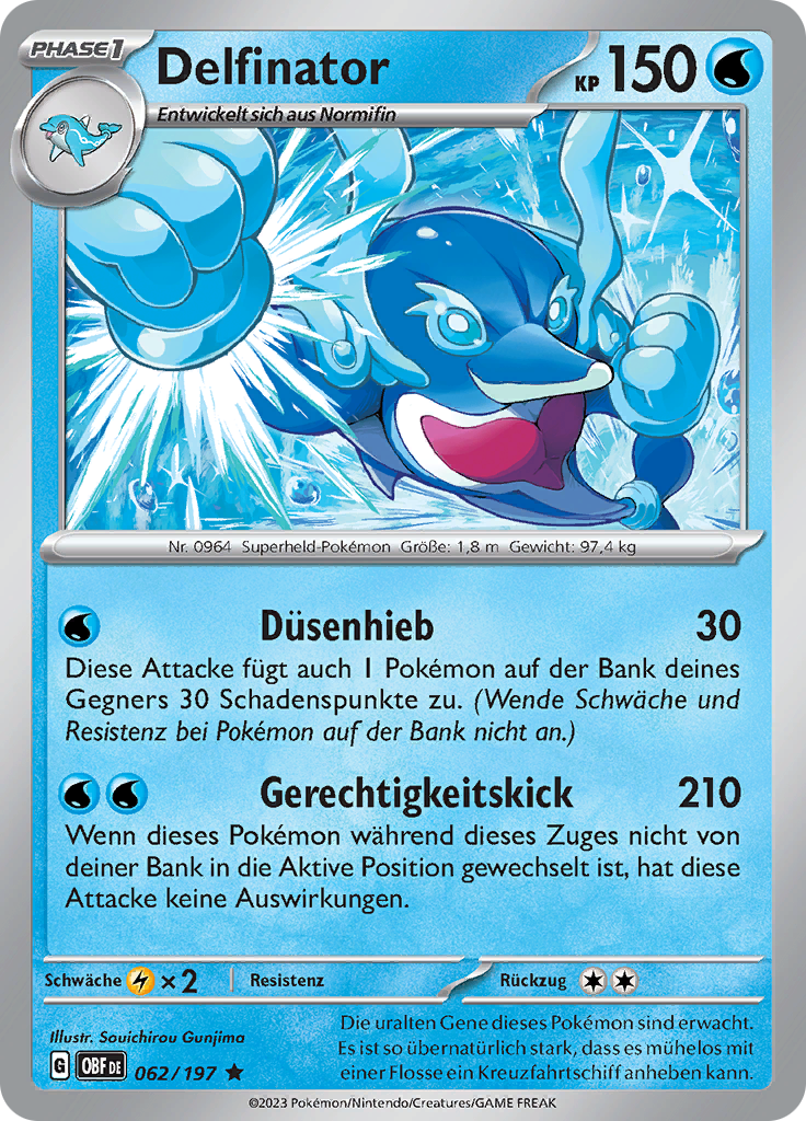 Delfinator (Reverse Holo)