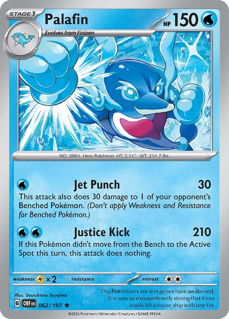 Palafin (Reverse Holo)