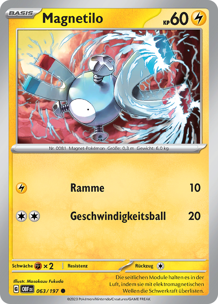 Magnetilo (Reverse Holo)